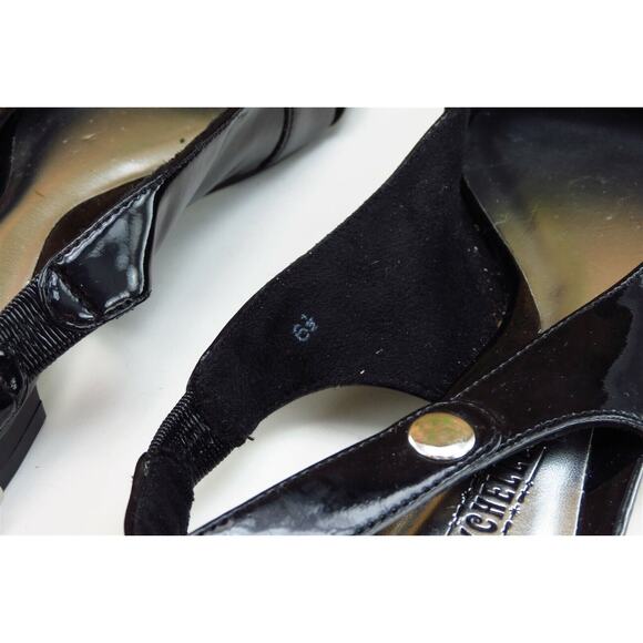 Seychelles Sz 6.5 M Black Slingback Synthetic Women‎ Sandals - Picture 6 of 8